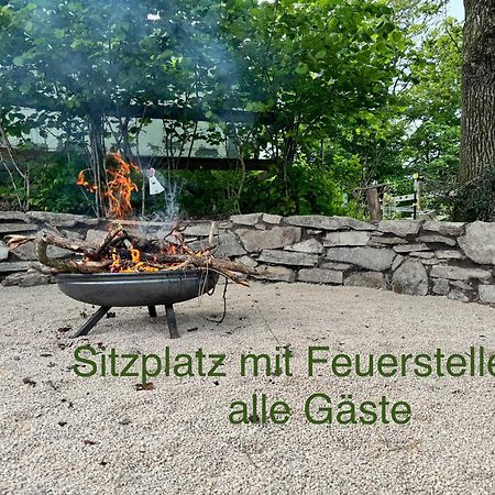 Hof Vierzehnender: Eifel Maisonette mit Balkon und Hundefreundlichkeit Monschau Exterior photo