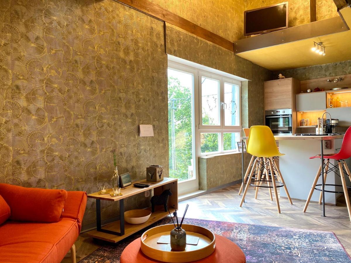Hof Vierzehnender: Eifel Maisonette mit Balkon und Hundefreundlichkeit Monschau Exterior photo