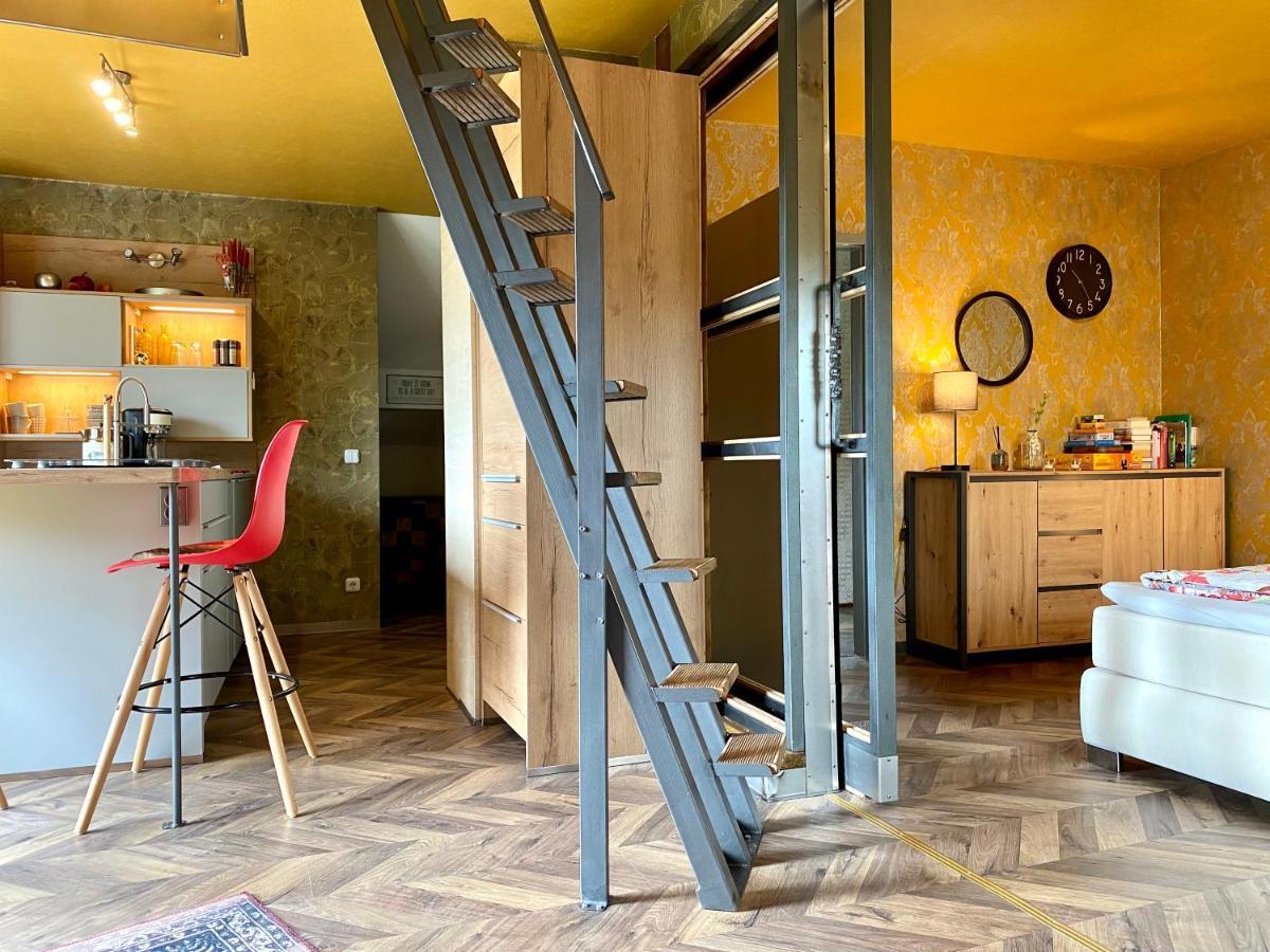 Hof Vierzehnender: Eifel Maisonette mit Balkon und Hundefreundlichkeit Monschau Exterior photo