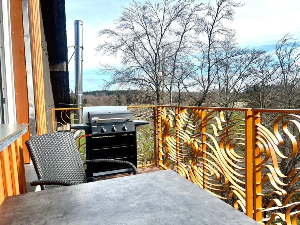 Hof Vierzehnender: Eifel Maisonette mit Balkon und Hundefreundlichkeit Monschau Exterior photo