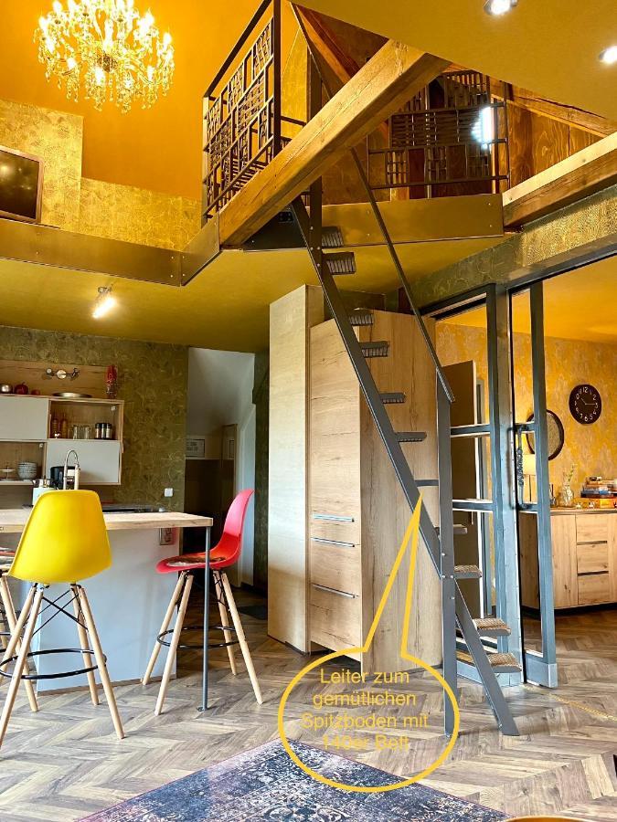 Hof Vierzehnender: Eifel Maisonette mit Balkon und Hundefreundlichkeit Monschau Exterior photo
