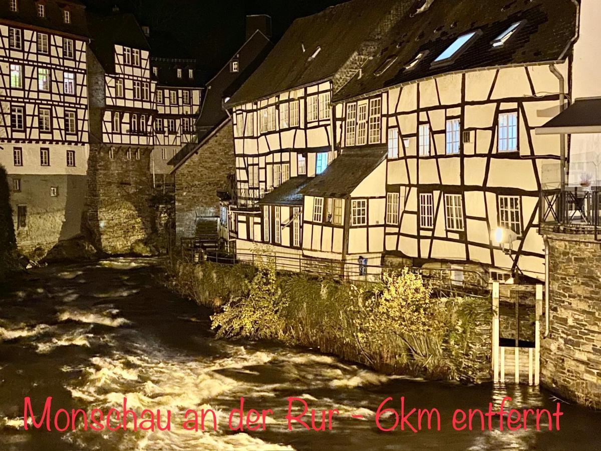 Hof Vierzehnender: Eifel Maisonette mit Balkon und Hundefreundlichkeit Monschau Exterior photo